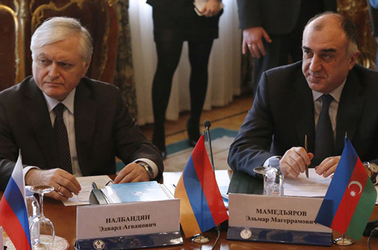 Налбандян и Мамедъяров обсудят возможность встречи президентов Армении и Азербайджана