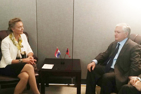 Эдвард Налбандян обсудил с вице-премьером Хорватии отношения Армения – Евросоюз