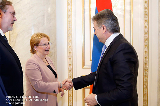Премьер-министр Армении и глава Минздрава России обсудили перспективы сотрудничества