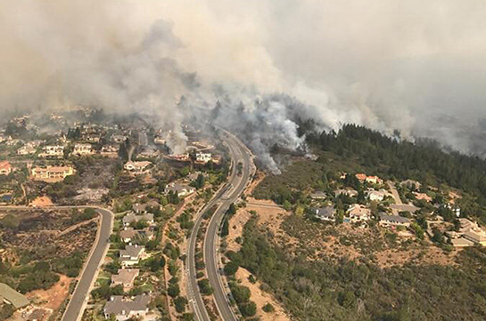 WP: число жертв лесных пожаров в Калифорнии превысило 20 человек