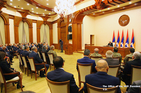 Задачи усиления системы безопасности и обороноспособности Арцаха будут успешно решены - Бако Саакян