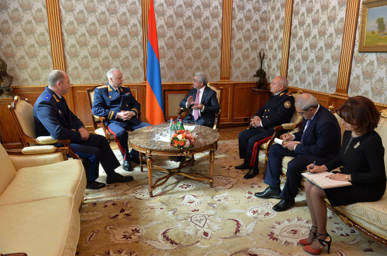 Президент Армении принял глав Следственных комитетов Армении и России
