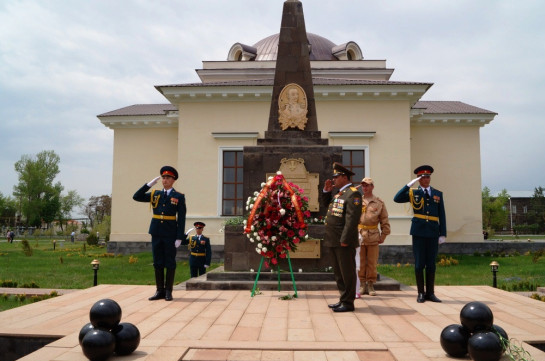 В Армении прошли мероприятия посвященные 180-летию основания храма императора Николая I на территории военной базы ЮВО