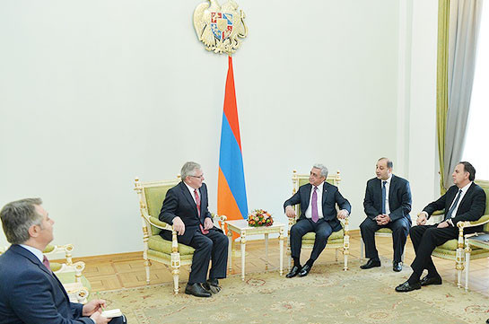 Серж Саргсян и новый посол Дании обсудили перспективы развития отношений Армения-ЕС
