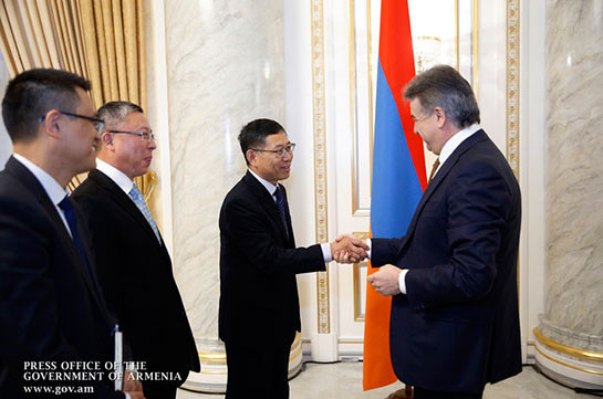 Правительство Армении заинтересовано в привлечении китайского капитала на армянский рынок – Карен Карапетян