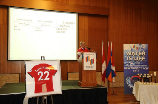 Հենրիխ Մխիթարյանի ֆուտբոլային շապիկը Կանադայում վաճառվել է 20 հազար դոլարով