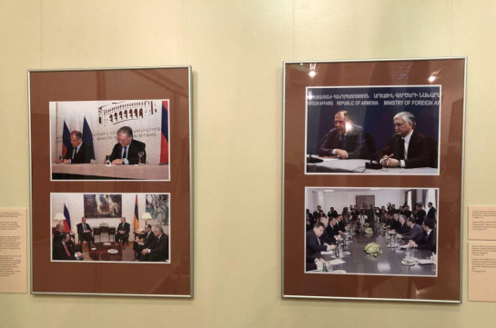 В Национальной галерее открылась выставка, посвященная 25-летию установления дипломатических отношений между Арменией и РФ