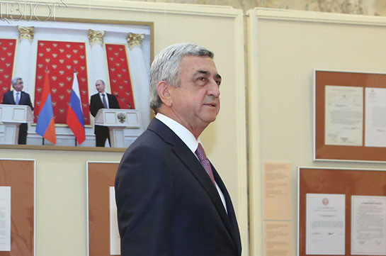 Президент Армении: Армяно-российское стратегическое сотрудничество выделяется высоким доверительным политическим диалогом