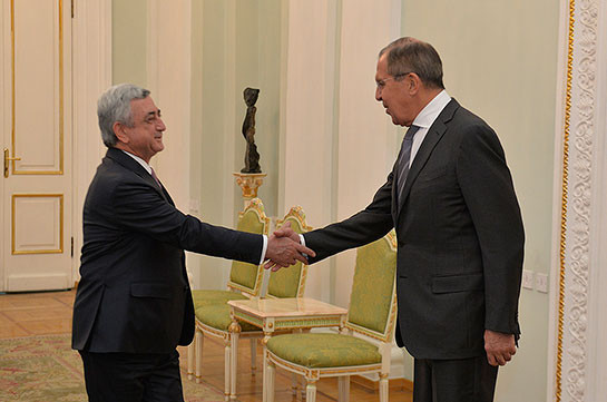 Армяно-российские отношения отличаются очень хорошим взаимодействием в военной сфере – Саргсян