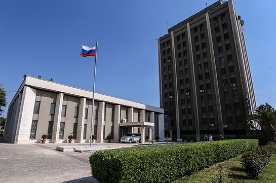 Посольство РФ в Дамаске подверглось минометному обстрелу