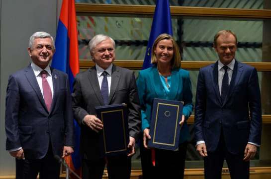 Հայաստան-ԵՄ համաձայնագրի ստորագրումը՝ լուսանկարներով