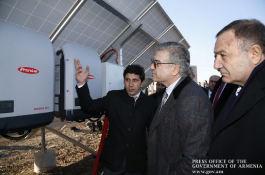 Պաշտոնապես բացվել է «Գրին Էներջի» արևային էլեկտրակայանը. ներդրումների ծավալը կազմում է 750-800 հազ. ԱՄՆ դոլար