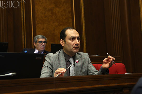 Фракция «Елк» выдвинет на пост президента Армении кандидатуру депутата Артака Зейналяна