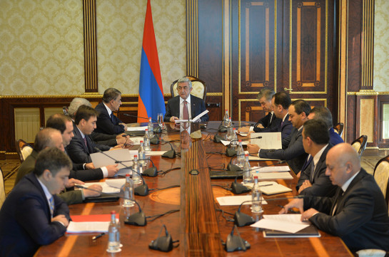 Совбез Армении обсудил вопросы развития ВПК и борьбы с терроризмом