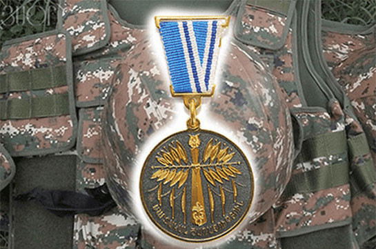 Погибший в Нагорном Карабахе военнослужащий посмертно награжден  медалью «За боевые заслуги»