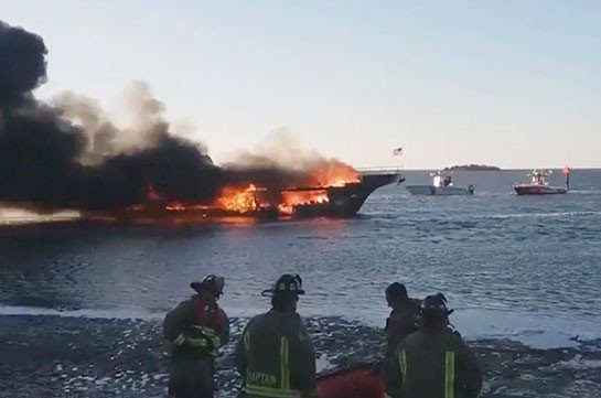 Ֆլորիդայում խաղատուն-նավ է այրվել