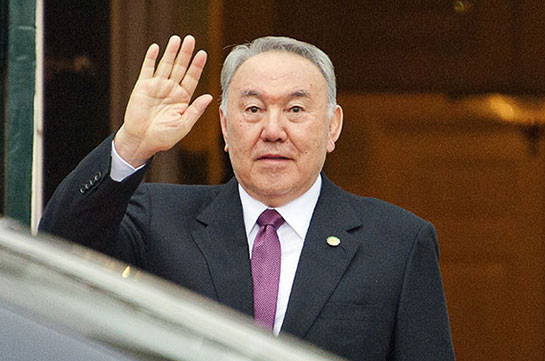 Назарбаев прибыл в США