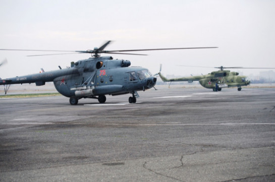 В Армении летчики армейской авиации ЮВО уничтожили условного противника