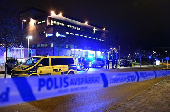 Возле здания полиции в Швеции прогремел взрыв