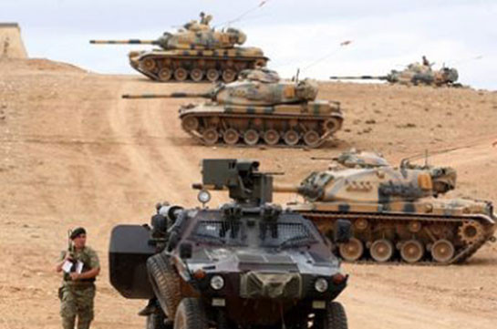 Турецкие войска уничтожили в Сирии 45 целей сил курдов