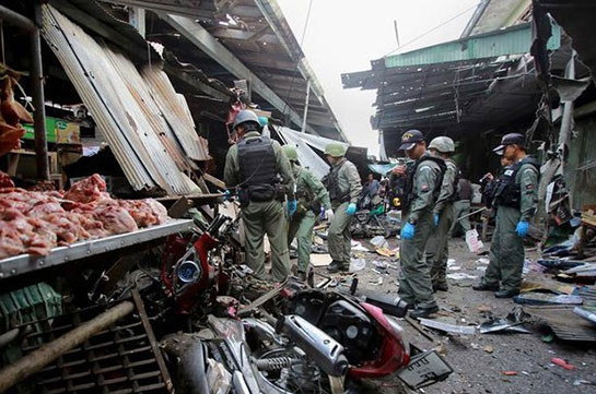 В Таиланде прогремел взрыв на рынке