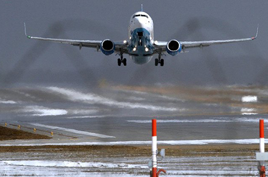 Մոսկվա–Գյումրի չվերթի ինքնաթիռը հարկադրված վայրէջք է կատարել Մինվոդիի օդանավակայանում