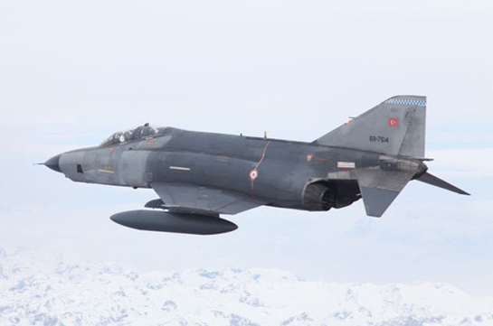 Թուրքիայում ռազմական ինքնաթիռ է կործանվել
