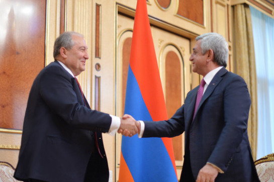 Армен Саркисян согласился стать кандидатом на пост президента Армении