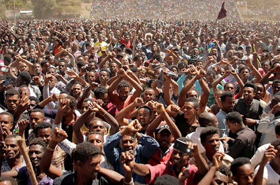 В Эфиопии объявили режим ЧС