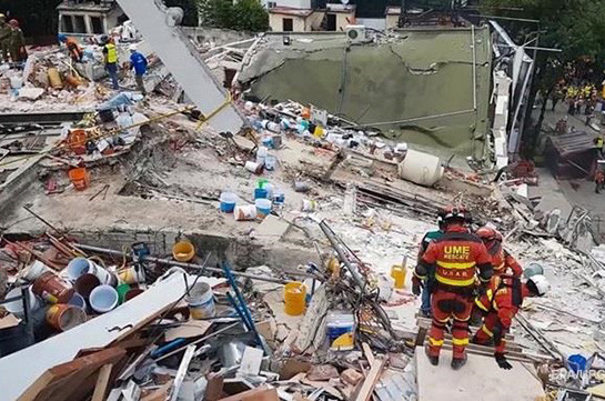 На юге Мексики произошло сильное землетрясение