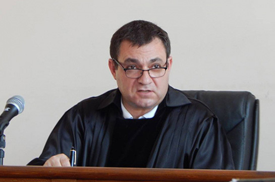 Рубен Вардазарян выдвинут на пост председателя суда общей юрисдикции Еревана