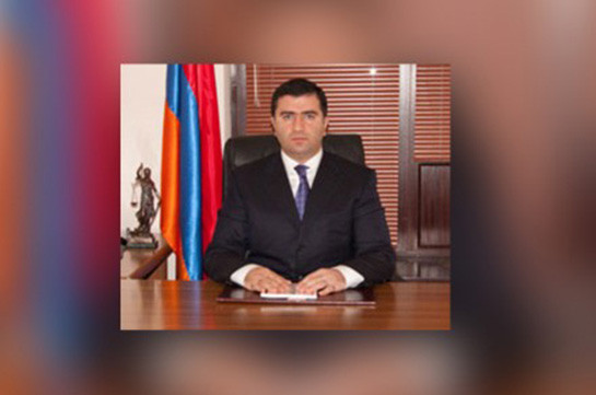 Агаси Дарбинян назначен председателем Административного суда Армении