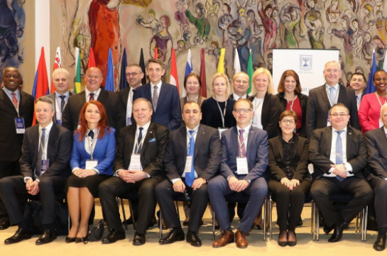 Глава аппарата парламента Армении участвует в крупнейшей межпарламентской конференции в Кнессете Израиля