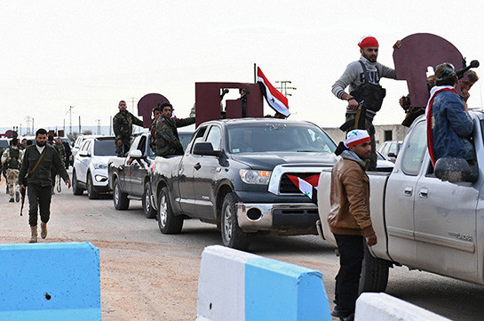 Сирийские национальные силы вошли в Африн