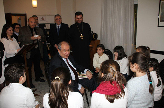 Армен Саркисян встретился с представителями армянской общины Австрии