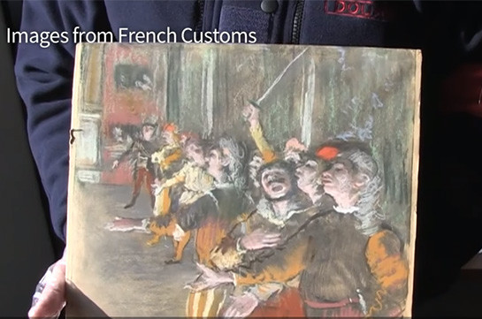 Ֆրանսիայի բենզալցակայաններից մեկում հայտնաբերվել է Դեգայի գողացված կտավը (Տեսանյութ)