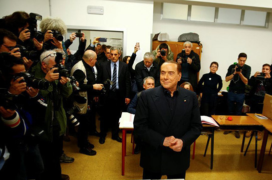 Իտալիայի խորհրդարանի ընտրություններում առաջատար է Աջ կենտրոնամետ կոալիցիան
