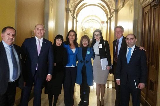 Члены делегации парламентской группы дружбы Армения – США обсудили вопросы повестки армяно-американских отношений