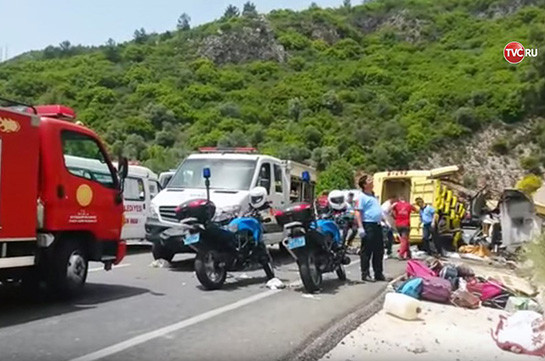 В Турции в ДТП с автобусом погибли десять человек