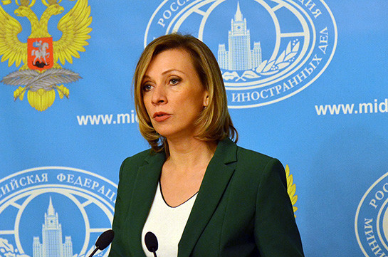 Захарова: Россия активно пытается содействовать полноформатному урегулированию карабахской проблемы