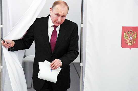 Ռուսաստանի նախագահի ընտրություններին մասնակցել է ընտրողների մոտ 67,5 տոկոսը