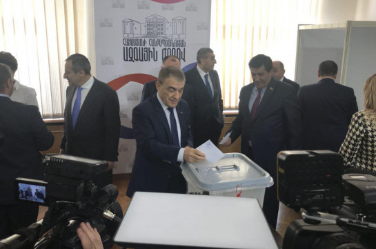 Парламент Армении выбирает председателя Конституционного суда (Видео, фото)
