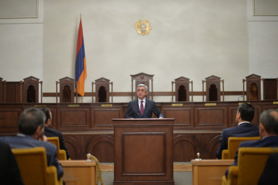 Серж Саргсян: Грайр Товмасян не новый человек для юридического сообщества Армении