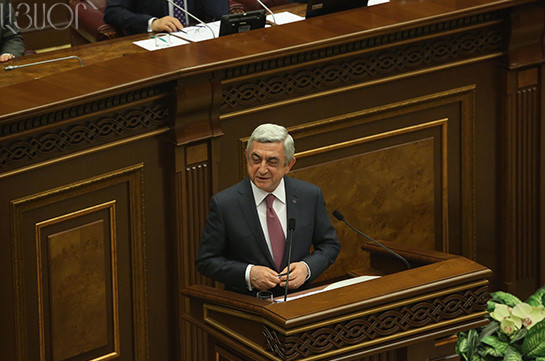 Серж Саргсян избран премьер-министром Армении