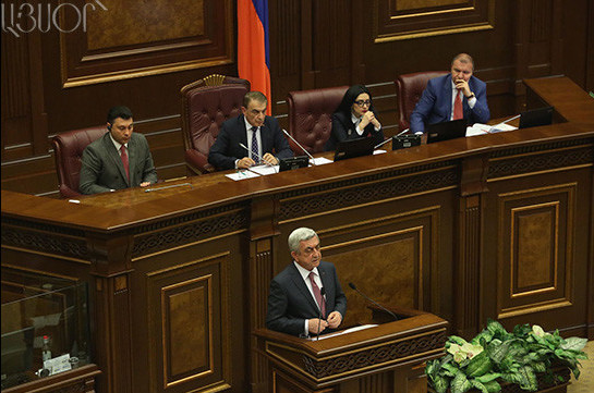 Президент Армении подписал указ о назначении Сержа Саргсяна премьером