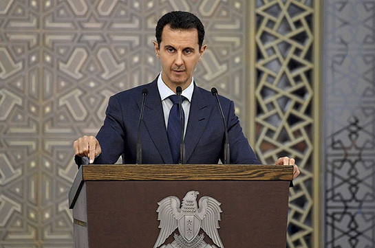 Асад отказался от французского ордена, врученного в 2001 году. Фото