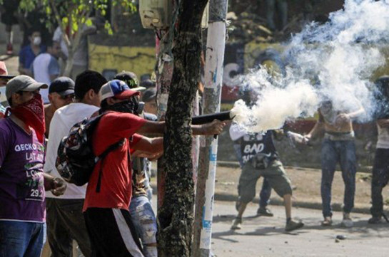 В Никарагуа погибли 30 участников акций протеста