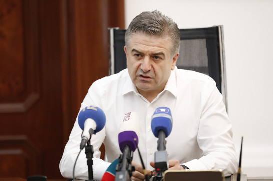 Премьер-министр Армении не может избираться на улице – Карен Карапетян