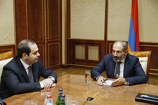 Директор СНБ Армении доложил новому премьеру ситуацию в сфере безопасности