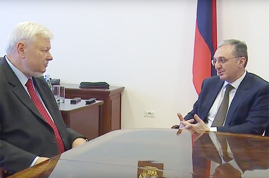 Глава МИД Армении и представитель ОБСЕ обсудили карабахское урегулирование
